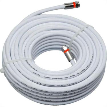 Imagem de Fio Antena Coaxial Celular Casa Tuiuti 67% Rg-06 - 5M - Dezcomp