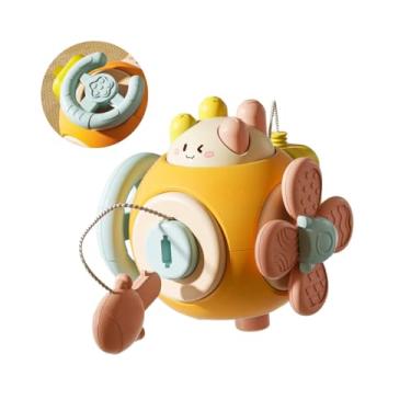 Imagem de Brinquedo Montessori Sensorial BLOONN - Flower Cubo de Atividades Infantil Interativo para Bebes
