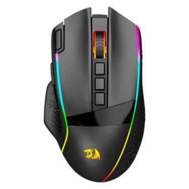 Imagem de Mouse Gamer Redragon M991 Enlightment Sem Fio - Preto, Preto