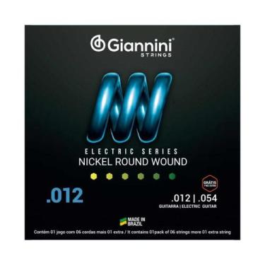 Imagem de Encordoamento giannini geegst.12 p/guitarra niquel 0.012