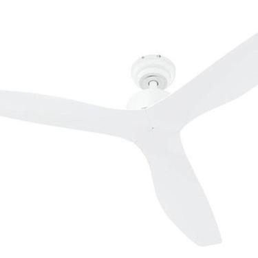 Imagem de Ventilador Teto Madeira Controle Remoto 132cm S/ Luz Bivolt 