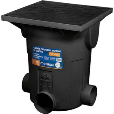 Imagem de Caixa Mult Inspecao Metasul 41X48X41 Preto