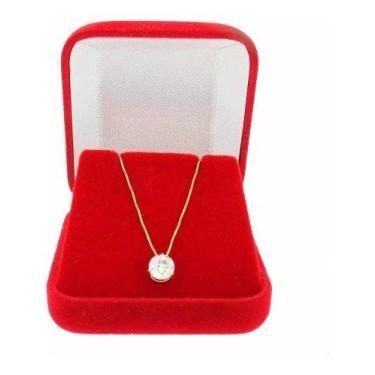 Imagem de Gargantilha Cordão Corrente 50cm Ponto De Luz Ouro 18k 750 - DR Jóias