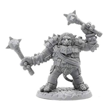 Imagem de Figura miniatura Troll blindada, resina 100% uretano - 92 mm de altura - (para jogos de guerra de mesa escala de 28 mm) - Feito nos EUA - Miniaturas Stonehaven