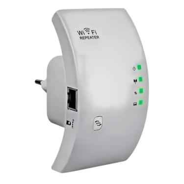 Imagem de Repetidor Wi-Fi, Amplificador de Sinal Sem Fio, Modo Dual com WPS, Branco