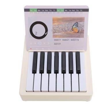 Imagem de Piano Calendário, Playable Miniatura Piano Mesa Calendário Piano Music Desk Calendário Desktop Ornamento Para Mesas De Escritório (#1)