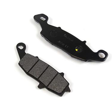 Imagem de 1 par de pastilhas de freio dianteiras compatíveis com Suzuki DL1000 V-Strom 2002-2010, M1500 VZ1500 Intruder 2009-2013, VL1500 2002-2003, VL1500 C1500 Intruder 05-08, motocicleta Peças de Acessórios