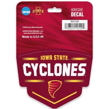 Imagem de Adesivo de vinil adesivo da Iowa State University - Adesivo divertido ISU para carro, janela, garrafa de água ou laptop