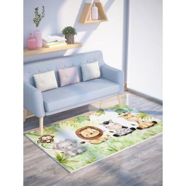 Imagem de Tapete Quarto Infantil Criança Tatame Antiderrapante Emborrachado Bebe