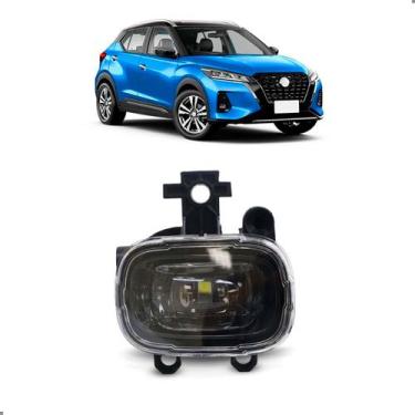 Imagem de Farol auxiliar kicks 2022 a 2024 kardian 2024 a 2025 com led - SP ACES