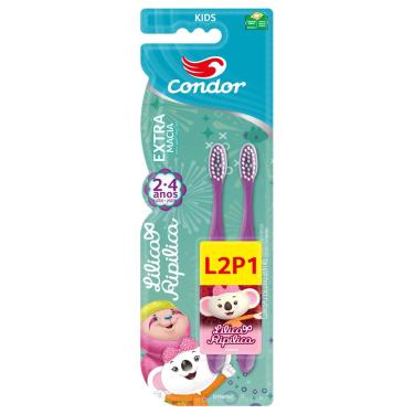 Imagem de Escova de dente condor lilica ripilica L2P1