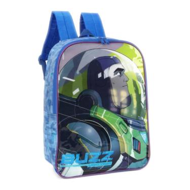 Imagem de Mochila Buzz Lightyear De Costas Com Estojo Escolar Infantil