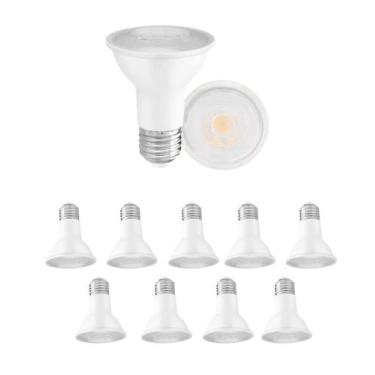 Imagem de 10 Lâmpada Par20 6w Led E27 Quente 510lm Crystal Se-110.3196 - SAVE EN