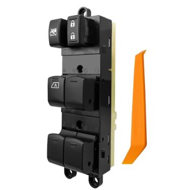 Imagem de Interruptor de janela Master Power adequado para Subaru Outback Subaru Legacy 2010 2011 2012, interruptor de controle de janela lateral do motorista dianteiro esquerdo substitui 83071-AJ010 DWS365