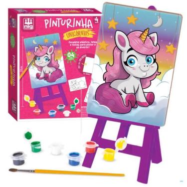Imagem de Kit De Pintura Infantil Unicórnios 0243 - Nig Brinquedos