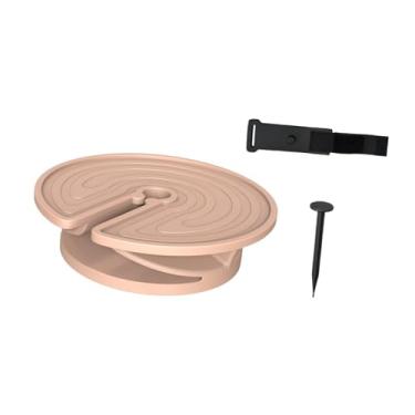 Imagem de ＫＬＫＣＭＳ Porta de lanche funcional, tampo de vidro de vinho, tampo de tapete de vinho para restaurante, festa, copos padrão, Amarelo