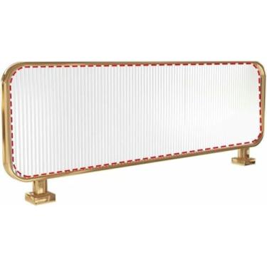 Imagem de Divisores para áreas de jantar, vidro listrado translúcido elevado, bancada de ferro com divisória baixa, separador de mesa de restaurante