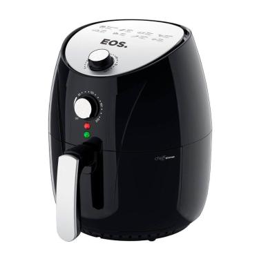 Imagem de Fritadeira Sem Óleo Air fryer EOS Chef Gourmet 4 Litros Preto com Cinza EAF40S 220V