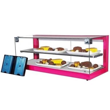 Imagem de B-VFD92 - Vitrine Fria Beta 92cm Rosa Dupla com 20 GeloX - Bivolt- Ome