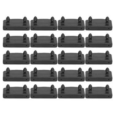 Imagem de 20pcs Bed Slat Tampes de Tampa de Ripeira, Mobiliário de Acessórios Titulares de Substituição Tampas de Extremidade Centro Center para Segurar a Base de Ripas de Madeira Base de