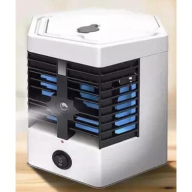 Imagem de Mini Climatizador Portátil Umidificador De Ar Condicionado - hOME E mO