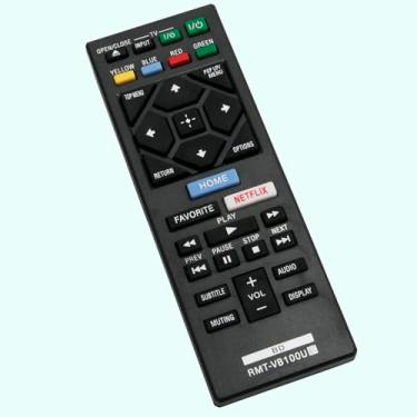 Imagem de Controle remoto de substituição RMT-VB100U, adequado para Sony BD Blu-ray Player UBP-X700 BDP-BX150 BDP-BX350 BDP-BX370 BDP-BX550 BDP-BX650 BDP-S1500 BDP-S1700 BDP-S2500 BDP-S2500 BDP-S2500 BDP-S2500