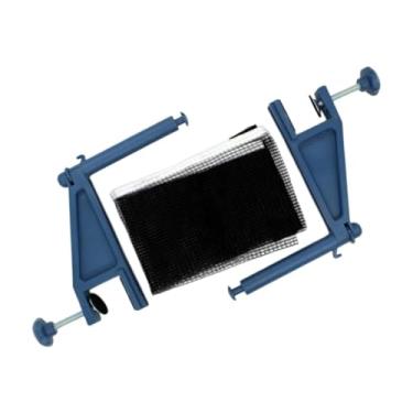 Imagem de Dynwave Conjunto de Postes para Rede de Tênis de Mesa e Equipamento para Pingue-pongue, Azul Escuro
