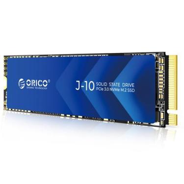 Imagem de SSD ORICO M.2 NVMe 512 GB PCIe Gen3x4 2280 com dissipador de calor