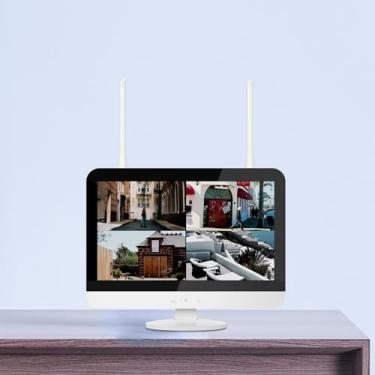 Imagem de Hiseeu Gravador De Vídeo Em Rede Sem Fio 10 Canais, Wi-Fi 2.4G/5G, Gravação 24 Horas Por Dia, 7 Dias Semana, Detecção Zona, Funciona Com Uma Única Câmera