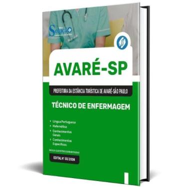 Imagem de Apostila Prefeitura De Avaré Sp 2025 - Técnico De Enfermagem - Editora