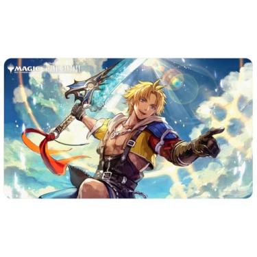 Imagem de Ultra PRO - Final Fantasy x Universes Beyond Tidus (Commander) Playmat for Magic: The Gathering | Card Game Playmat, Final Fantasy Collectibles, Desk Mat Mousepad