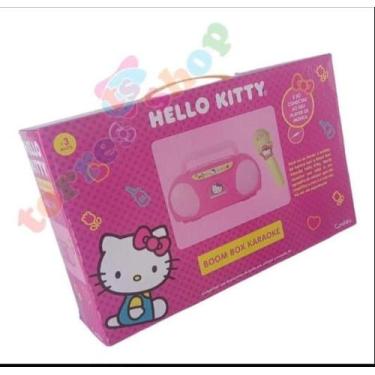 Imagem de Brinquedo Infantil Boombox Karaokê Hello Kitty - Candide - candice