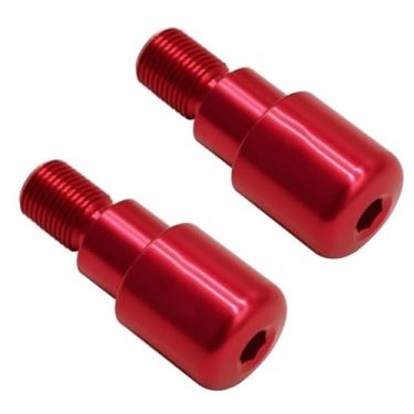 Imagem de Extremidades de manoplas de guidão de motocicleta, tampas de extremidade de manoplas, acessórios deslizantes de peso para MT-125 MT-07 FZ-07 MT-09 MT-10 FZ10 XJ6 2015-2018