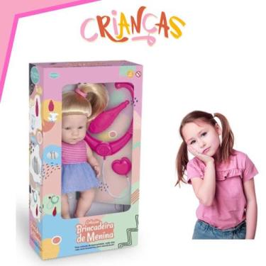 Imagem de Boneca Coleção Brincadeira De Minina Dodoi - Puppe - PUPEE BRINQUEDOS