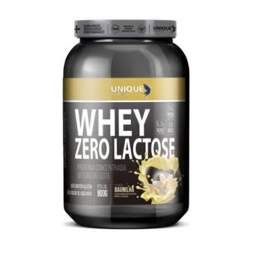 Imagem de Whey Zero Lactose 900g Sabor Baunilha Unique Nutrition
