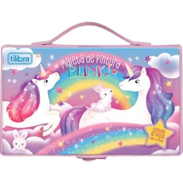 Imagem de Tilibra - Maleta de Pintura Infantil Unicórnio 42 Peças