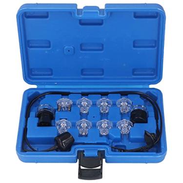 Imagem de lyrlody Noid Light Test Kit Fuel Injector Tester Tool 11pcs Conjunto Com Caixa de Armazenamento para Diagnosticar Injetores de Gummed ou Curto