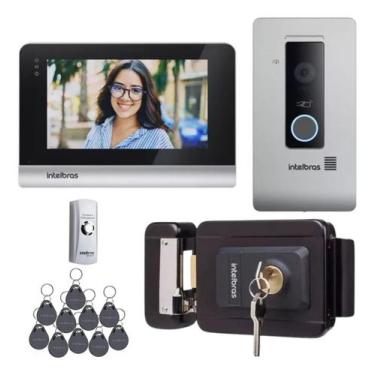 Imagem de Video Porteiro Totalmente Sem Fio Ip Wifi Mvw 7070+ - Intelbras