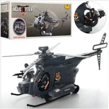 Imagem de Brinquedo Helicóptero Soldado De Ação Com Luzes E Sons - Soberana Brin