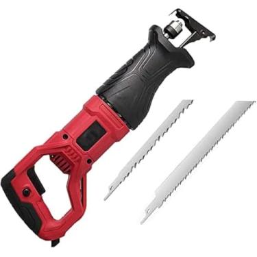 Imagem de Serra De Osso Elétrica, Serra De Fita De Osso De Açougueiro Profissional, Máquina De Serra De Osso, Serra Alternativa Multifuncional, Comercial, Doméstica, Red, 1300W