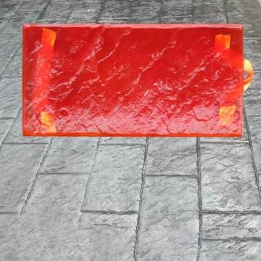 Imagem de Moldes Corete Moldes De Ardósia Quadrada Corete Para Paredes Pisos Corete Piso Polethane Carimbo Molde Tapete Decorativo Corete Selos Sem Costura
