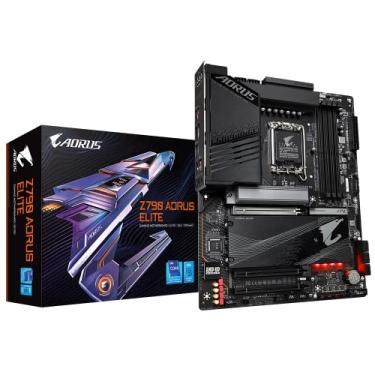 Imagem de Placa Mãe Gigabyte Z790 AORUS ELITE (LGA 1700/4xDDR5/HDMI/DP/M.2/USB 3.2)