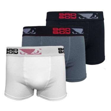 Imagem de Kit c/3 Cuecas Boxer Bad Boy Cotton - 7605