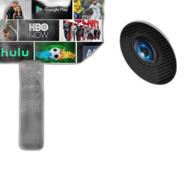 Imagem de Projetor Portátil Wifi Hd Branco Suporta 4K Bivolt - Desert