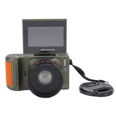 Imagem de Bewinner Câmera Digital 4K 64MP, Câmera Retro Wi -Fi Automática Com Zoom óptico de 18x e Tela de 3 Polegadas, Câmeras de Vídeo Compactas Anti Shake Compacto para Viagem Fotográfica (GREEN)