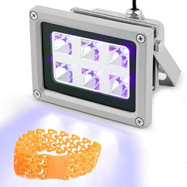 Imagem de 3D Printer UV Resin Curing Light for SLA/DLP 3D Printer Solidify Photosensitive Resin 405nm UV Resin with 6W Output Affect, DIY Curing Enclosue