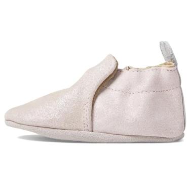 Imagem de Robeez Sola macia, sapatos para bebês meninos/meninas de 0 a 24 meses, Luz rosa/pérola bonita pastel, 0-6 Months Infant