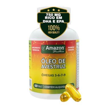 Imagem de Ômegas 3, 6, 7 e 9 – 750mg EPA+DHA – Rico em Vitaminas A, D3, K2 e Complexo B – 60 Cápsulas Struthio