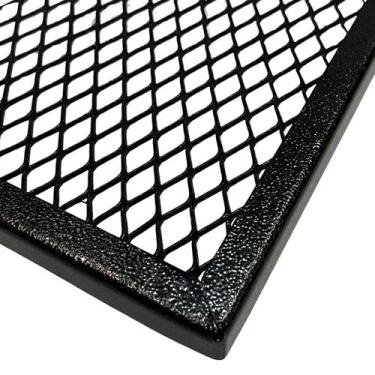 Imagem de Kit 3 Prateleiras Grade 20x60cm Urbano Estilo Industrial - INOX LAURIN