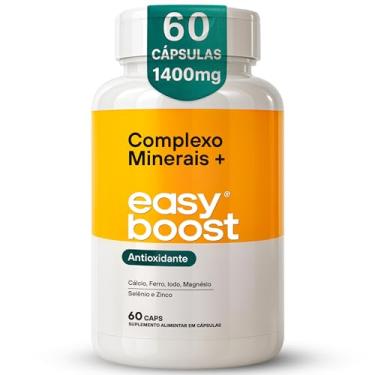 Imagem de Complexo Minerais Easy Boost Cálcio Ferro Magnesio Iodo 60caps